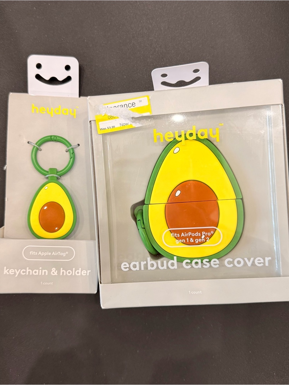 HEYDAY Avocado AirPod & AirTag Case Bundle